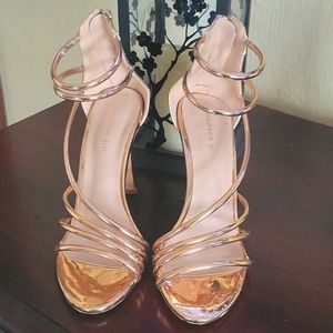 Madden girl rose gold heel size 7.5